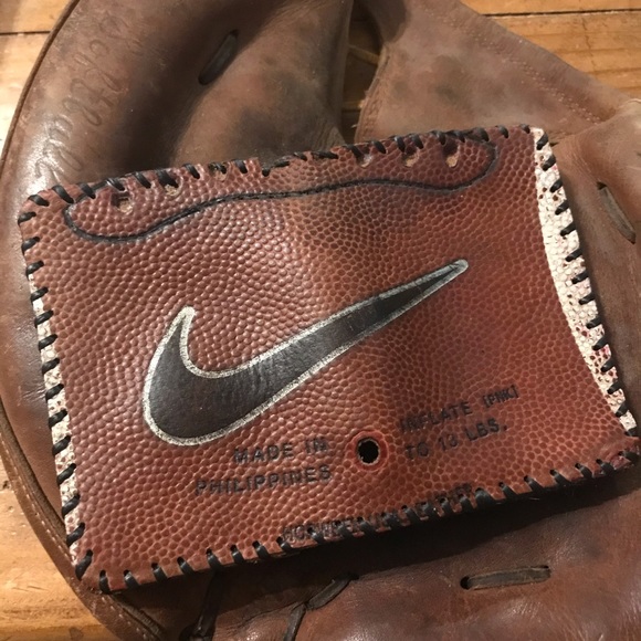 Handmade Leather Wallet Nike Collegiate Football - Picture 2 of 6